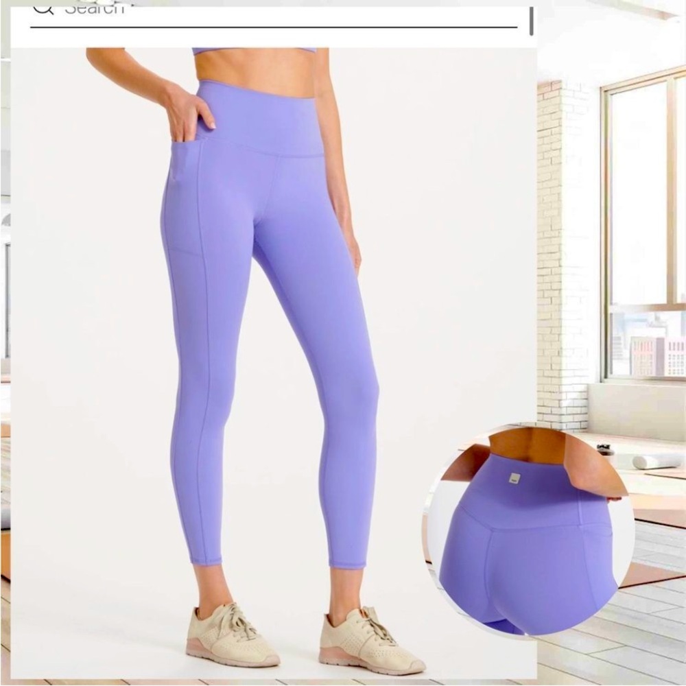 Vuori Purple Leggings